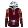New Cosplaysky Unisex Ahsoka Tano Hoodies Star Wars: The Clone Wars Pullover 3D Print Jacket Sweatshirt 2 New Cosplaysky Unisex Ahsoka Tano Hoodies Star Wars: The Clone Wars Pullover 3D Print Jacket Sweatshirt