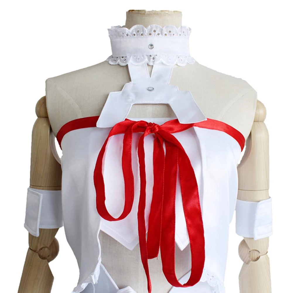 CosplaySky Sword Art Online Asuna Yuuki Asuna Dress Cosplay Costume New Arrivals 8 CosplaySky Sword Art Online Asuna Yuuki Asuna Dress Cosplay Costume New Arrivals