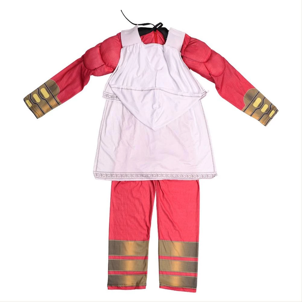 CosplaySky New Arrivals 2019 Shazam Billy Batson Cosplay Costume For Kids Boys Toddler 4 CosplaySky New Arrivals 2019 Shazam Billy Batson Cosplay Costume For Kids Boys Toddler