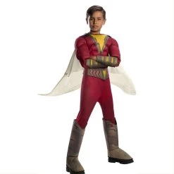 CosplaySky New Arrivals 2019 Shazam Billy Batson Cosplay Costume For Kids Boys Toddler 8 CosplaySky New Arrivals 2019 Shazam Billy Batson Cosplay Costume For Kids Boys Toddler