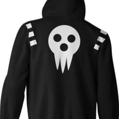 New Cosplaysky Soul Eater Merchandies Hoodie 3D Zip Up Sweatshirt Unisex
