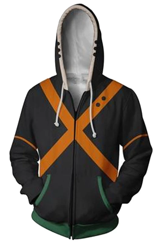 New Cosplaysky My Hero Academia Hoodie Boku No Hero Bakugou Katsuki Zip Up Hoodie Unisex New Arrivals 3 New Cosplaysky My Hero Academia Hoodie Boku No Hero Bakugou Katsuki Zip Up Hoodie Unisex New Arrivals