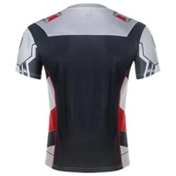 Fansholiday Avengers 4 Quantum Warrior Quantum Realm Short-Sleeved T-Shirt Round Neck Mesh Cloth