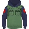 New Cosplaysky Boys Hoodie Naruto Ninja Outfit 3D Pullover Sweatshirt For Kids