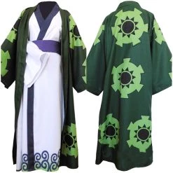 CosplaySky Anime One Piece Roronoa Zoro Cosplay Costume Kimono Robe Outfits New Arrivals