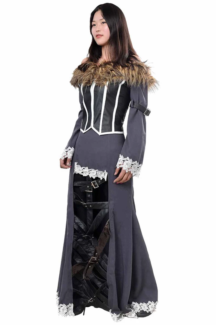 NewCosplay New Arrivals Final Fantasy X FF10 Lulu Outfit Cosplay Costume 3 NewCosplay New Arrivals Final Fantasy X FF10 Lulu Outfit Cosplay Costume