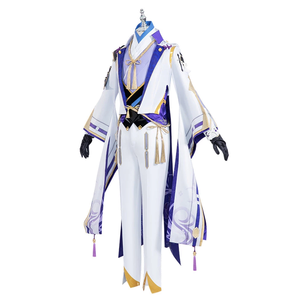 NewCosplay Genshin Impact Kamisato Ayato Outfits Halloween Carnival Suit Cosplay Costume 4 NewCosplay Genshin Impact Kamisato Ayato Outfits Halloween Carnival Suit Cosplay Costume