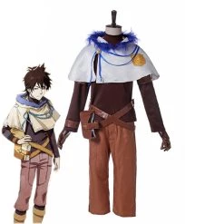 New Cosplaysky New Arrivals Anime Black Clover Yuno Quartet Knights Outfit Cosplay Costume