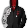 New Cosplaysky New Arrivals Fullmetal Alchemist Hoodie Edward Elric 3D Printed Zip Up Sweatshirt