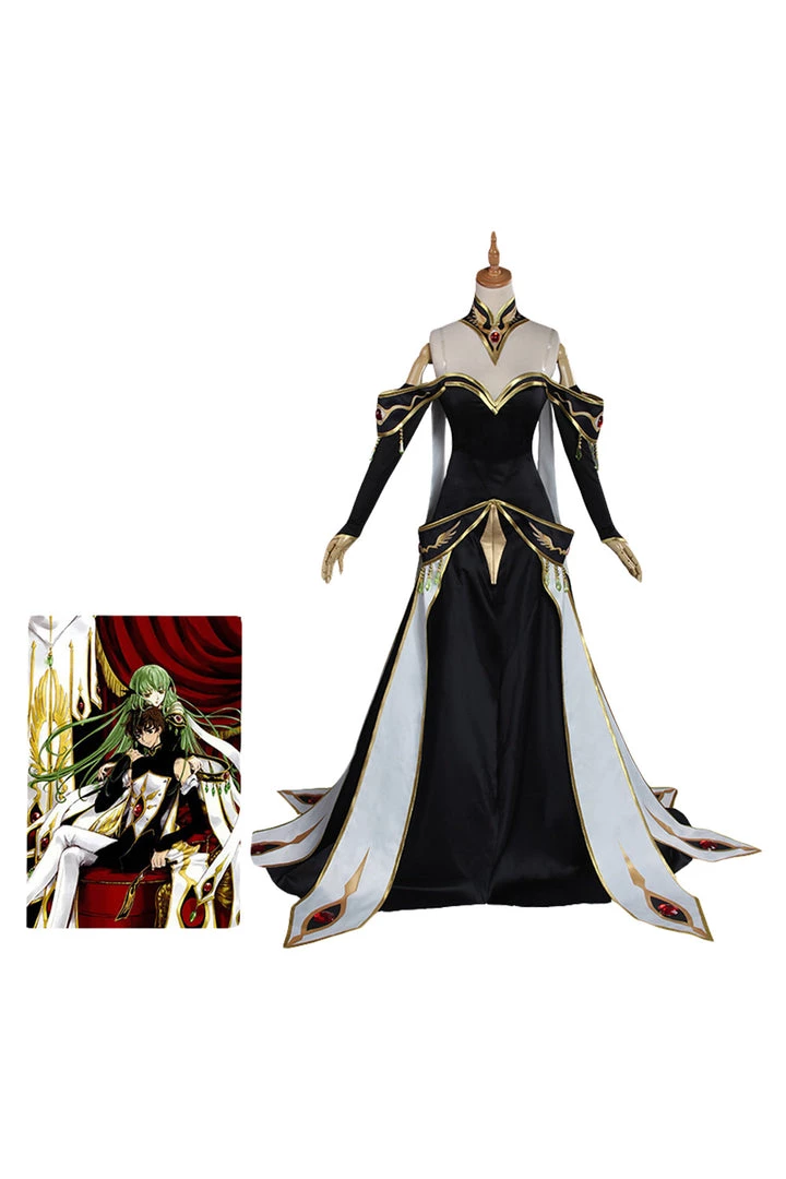 New Cosplaysky CODE GEASS Lelouch Of The Rebellion C.C. Outfit Cosplay Costume New Arrivals 6 New Cosplaysky CODE GEASS Lelouch Of The Rebellion C.C. Outfit Cosplay Costume New Arrivals