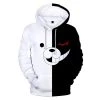 New Cosplaysky Unisex Danganronpa Hoodies Trigger Happy Havoc Monokuma Pullover 3D Print Jacket Sweatshirt New Arrivals
