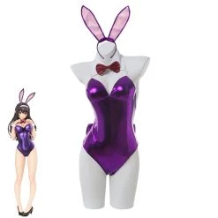 NewCosplay Saenai Heroine No Sodatekata Utaha Kasumigaoka Bunny Girl Halloween Cosplay Costume