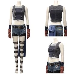 NewCosplay Final Fantasy VII Remake-Kyrie Canaan Women Uniform Outfit Halloween Carnival Costume Cosplay Costume