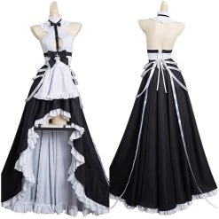 NewCosplay New Arrivals Azur Lane - KMS August Von Parseval Maid Dress Outfits Halloween Carnival Suit Cosplay Costume