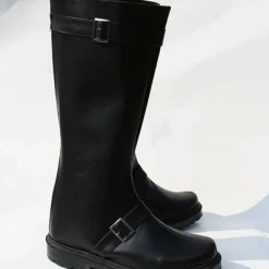NewCosplay Gin Tama Sakata Gintoki Cosplay Boots Shoes Black New Arrivals