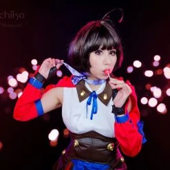 NewCosplay Kabaneri Of The Iron Fortress Mumei Battle Suit Cosplay Costume