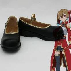 NewCosplay Sword Art Online Silica Cosplay Shoes Boots New Arrivals