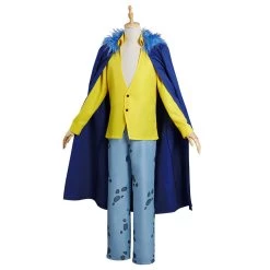 NewCosplay One Piece Trafalgar D. Water Law Outfits Halloween Carnival Suit Cosplay Costume New Arrivals