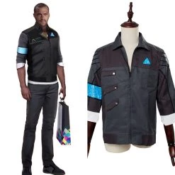New Cosplaysky New Arrivals Detroit: Become Human Markus RK200 Suit Jacket Housekeeper Android Uniform Outfit