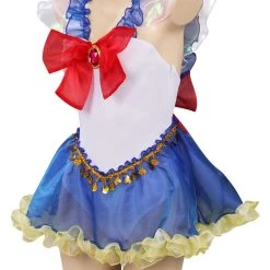 Fansholiday Woman Sailor Moon Tsukino Usagi Swimsuit Cosplay Costume Jumpsuit Swimwear
