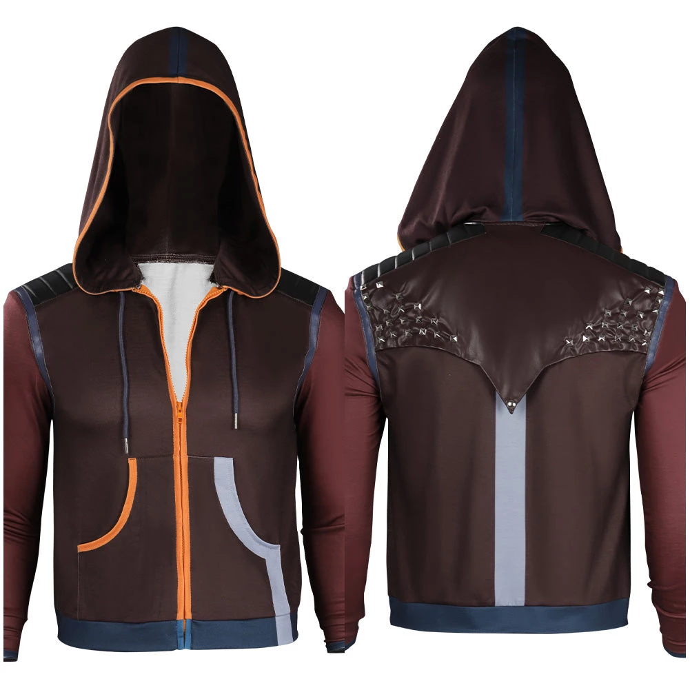 NewCosplay New Arrivals Dying Light 2: Stay Human Aiden Caldwell Cosplay Costume Hoodie Jacket Coat 3 NewCosplay New Arrivals Dying Light 2: Stay Human Aiden Caldwell Cosplay Costume Hoodie Jacket Coat
