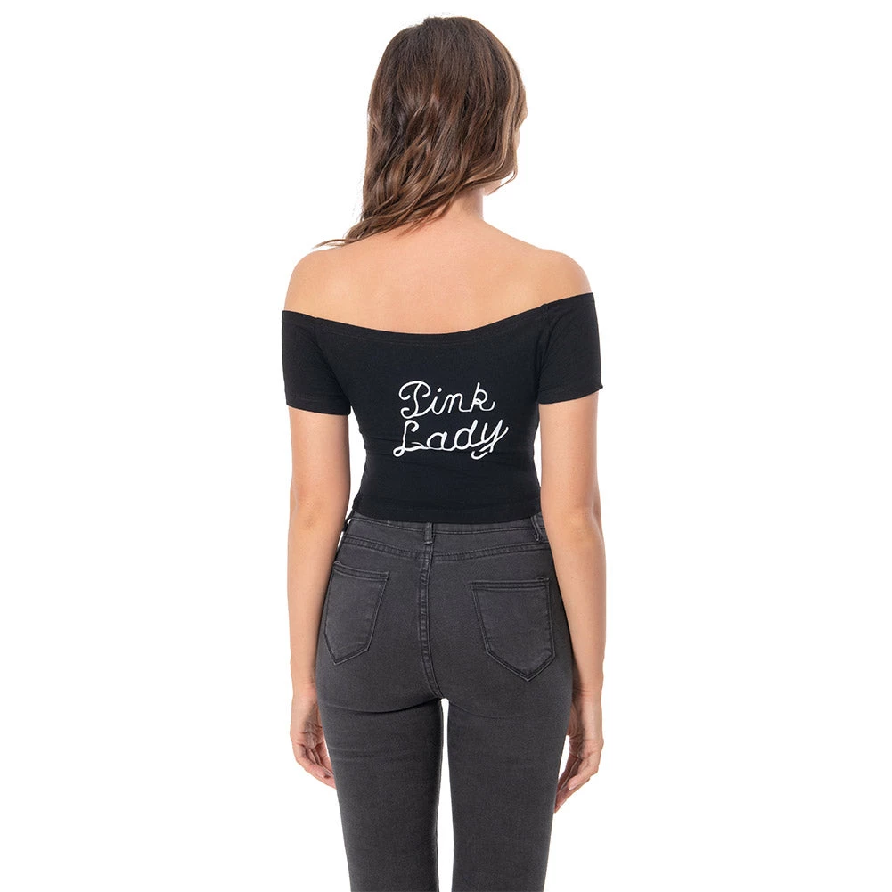 INSWEAR New Arrivals 1970S Pink Lady Cosplay Costume Off-shoulder Short Sleeve Shirt Top 6 INSWEAR New Arrivals 1970S Pink Lady Cosplay Costume Off-shoulder Short Sleeve Shirt Top