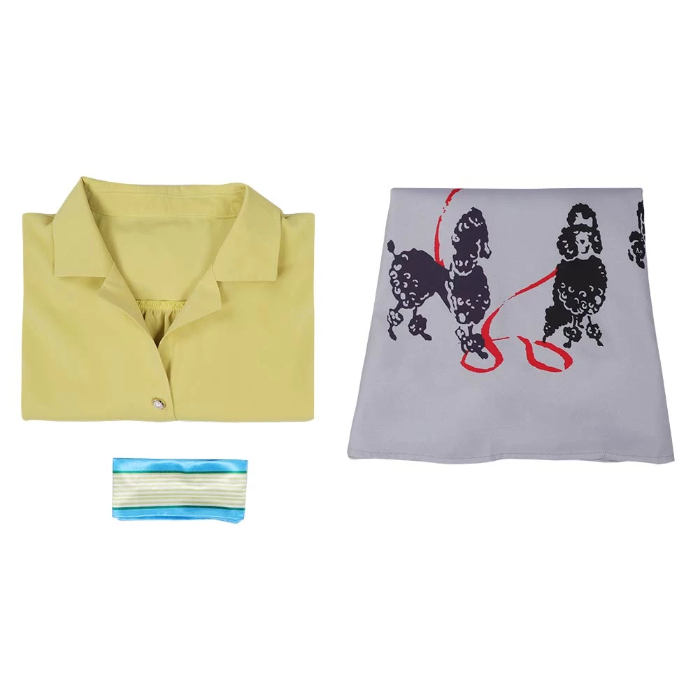 New Cosplaysky Women 1950s Poodle Rockabilly Retro Swing Dress Grease Fancy Dress Halloween Carnival Suit 11 New Cosplaysky Women 1950s Poodle Rockabilly Retro Swing Dress Grease Fancy Dress Halloween Carnival Suit