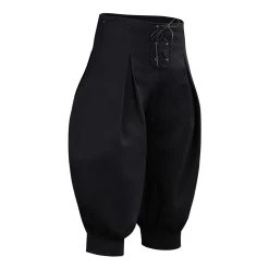 Cosplaygift Medieval Renaissance Viking Cosplay Pants Harem Cropped Trousers