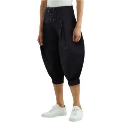 Cosplaygift Medieval Renaissance Viking Cosplay Pants Harem Cropped Trousers