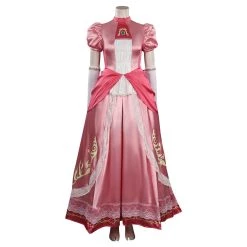 Cossky New Arrivals Princess Peach Dress Outfits Halloween Carnival Suit Cosplay Costume