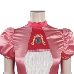 Cossky New Arrivals Princess Peach Dress Outfits Halloween Carnival Suit Cosplay Costume