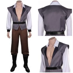 NewCosplay New Arrivals The Legend Of Vox Machina-Scanlan Shorthalt Cosplay Costume Outfits