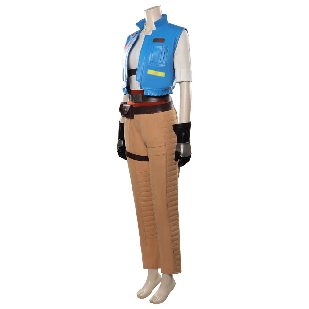 NewCosplay Game Star Wars: Hunters Zaina Cosplay Costume Outfits Halloween Carnival Suit 5 NewCosplay Game Star Wars: Hunters Zaina Cosplay Costume Outfits Halloween Carnival Suit