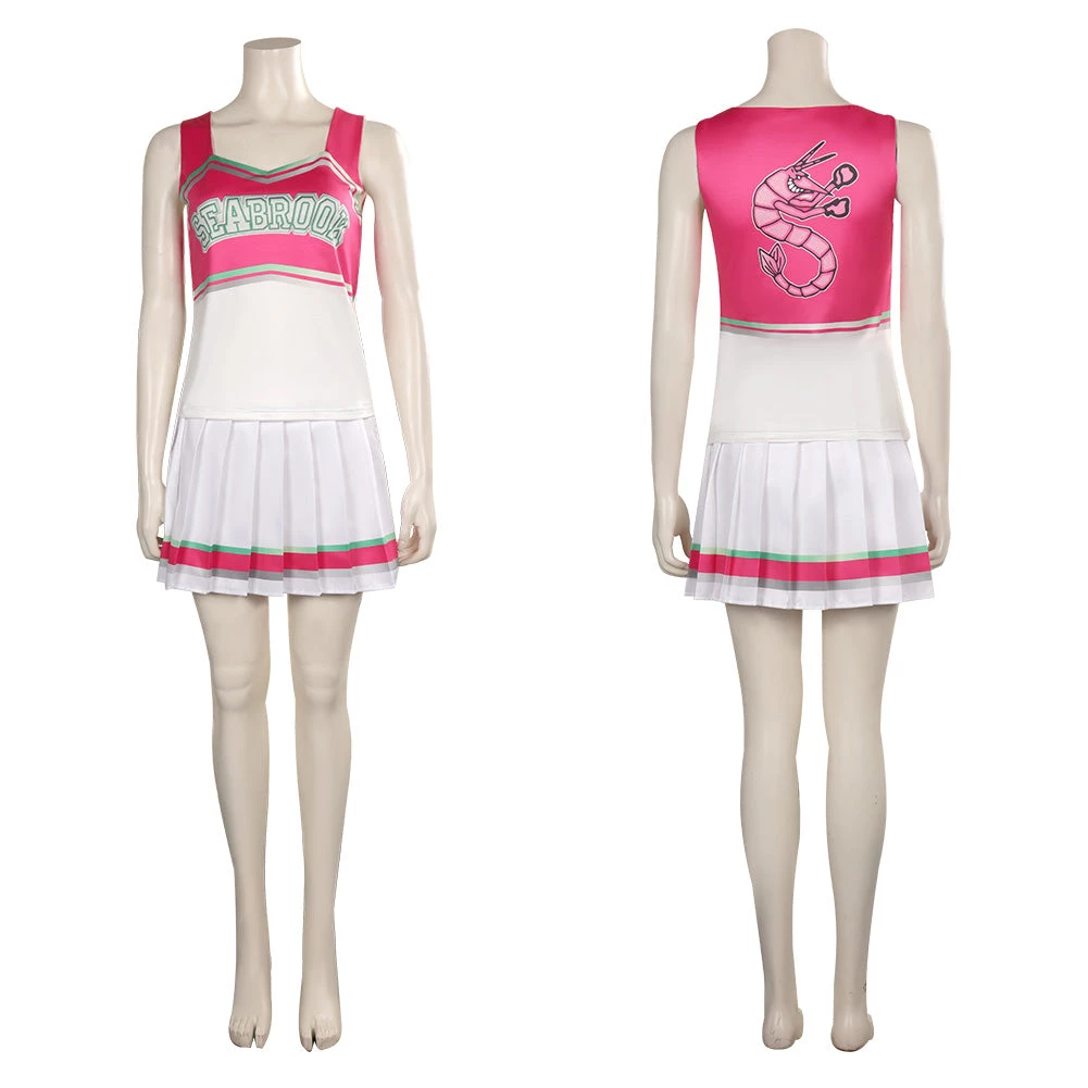 NewCosplay New Arrivals Zombies 3 Cheerleader Cosplay Costume Dress Outfits Halloween Carnival Suit 3 NewCosplay New Arrivals Zombies 3 Cheerleader Cosplay Costume Dress Outfits Halloween Carnival Suit