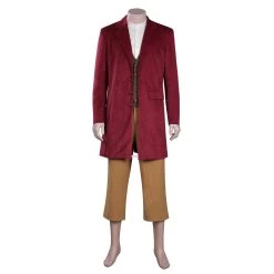 NewCosplay The Hobbit Bilbo Baggins Outfits Halloween Carnival Suit Cosplay Costume