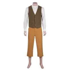 NewCosplay The Hobbit Bilbo Baggins Outfits Halloween Carnival Suit Cosplay Costume