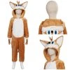 NewCosplay Kid Children Sonic The Hedgehog Cosplay Costume Jumpsuit Sleepwear Pajams Outfits New Arrivals