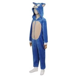 NewCosplay New Arrivals Kids Children Sonic The Hedgehog Cosplay Costume Jupsuit Sleepwear Pajams Halloween Carnival Suit