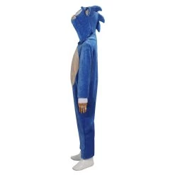 NewCosplay New Arrivals Kids Children Sonic The Hedgehog Cosplay Costume Jupsuit Sleepwear Pajams Halloween Carnival Suit