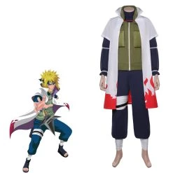 Viele Kostüme Anime Naruto Minato Namikaze Cosplay Costume Outfits Halloween Carnival Suit New Arrivals