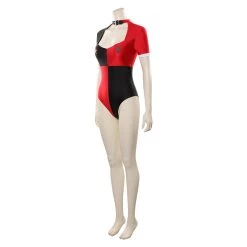 NewCosplay Harley Quinn / Harleen Quinzel Original Design Cosplay Costume Sexy Swimsuit Jumpsuit Outfits