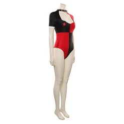 NewCosplay Harley Quinn / Harleen Quinzel Original Design Cosplay Costume Sexy Swimsuit Jumpsuit Outfits