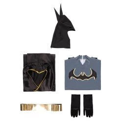 Viele Kostüme DC League Of Super-Pets-Batman Cosplay Costume Jumpsuit Cloak Outfits Halloween Carnival Suit