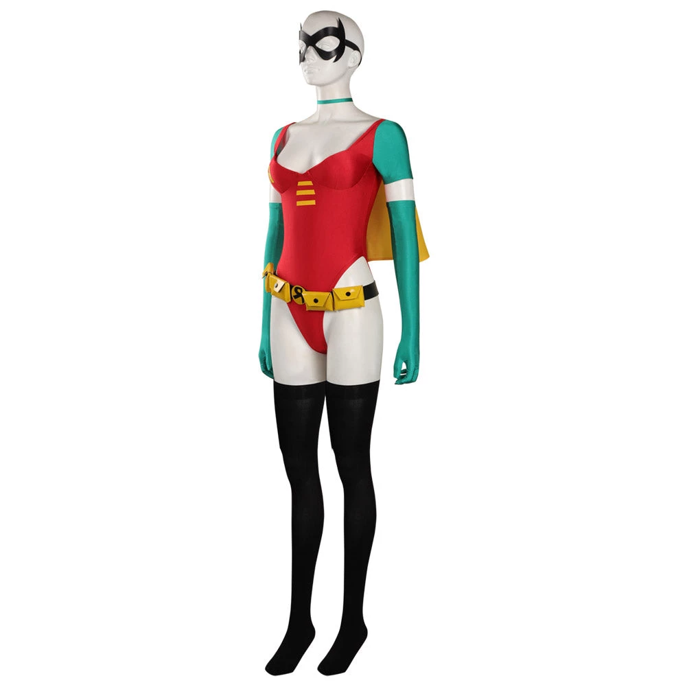 NewCosplay Woman Robin Cosplay Costume Sexy Junpsuit Cloak Outfits Halloween Carnival Suit New Arrivals 5 NewCosplay Woman Robin Cosplay Costume Sexy Junpsuit Cloak Outfits Halloween Carnival Suit New Arrivals