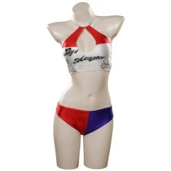 NewCosplay New Arrivals Harley Quinn / Harleen Quinzel Original Design Cosplay Costume Sexy Swimsuit Outfits