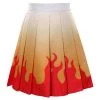 Fandombuy Demon Slayer Rengoku Kyoujurou Cosplay Costume Pleated Skirt Halloween Carnival Suit 2 Fandombuy Demon Slayer Rengoku Kyoujurou Cosplay Costume Pleated Skirt Halloween Carnival Suit