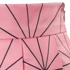 New Cosplaysky New Arrivals Demon Slayer Kamado Nezuko Cosplay Costume Pleated Skirt 11 New Cosplaysky New Arrivals Demon Slayer Kamado Nezuko Cosplay Costume Pleated Skirt