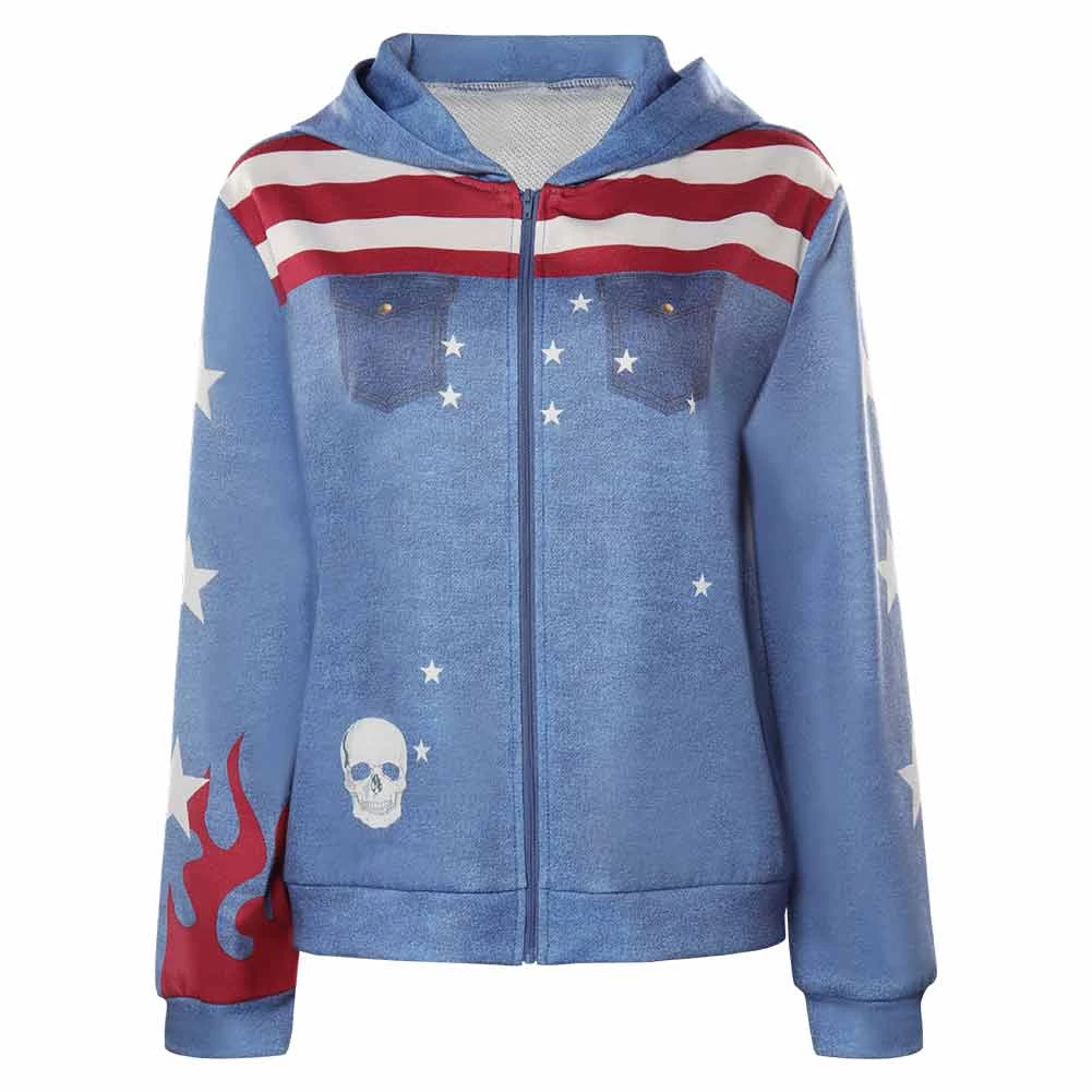 NewCossky Doctor Strange In The Multiverse Of Madness Miss America Original Design Hoodie Sweatshirt Cosplay Costume 4 NewCossky Doctor Strange In The Multiverse Of Madness Miss America Original Design Hoodie Sweatshirt Cosplay Costume