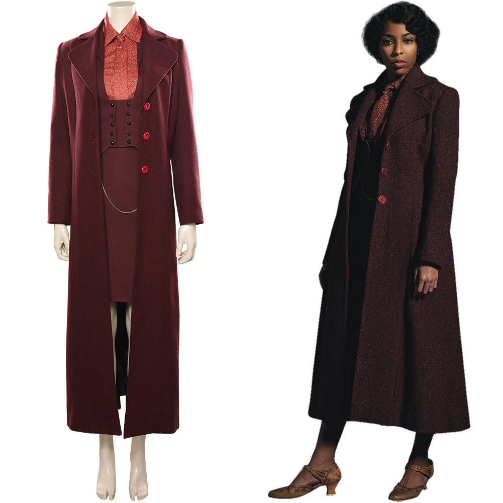 CosplaySky Fantastic Beasts: The Secrets Of Dumbledore Eulalie Hicks Cosplay Costume Outfits Halloween Carnival Suit 3 CosplaySky Fantastic Beasts: The Secrets Of Dumbledore Eulalie Hicks Cosplay Costume Outfits Halloween Carnival Suit