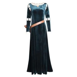 NewCossky New Arrivals Brave Merida Princess Cosplay Costumes Dress Outfits Halloween Carnival Suit